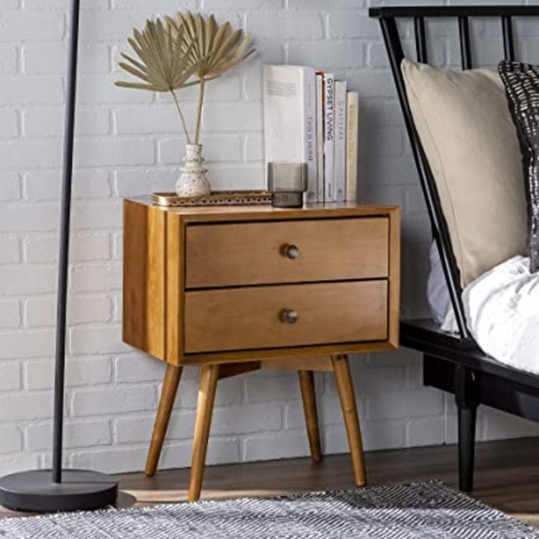 Corrigan Studio® Caramel Colored Nightstand Wayfair